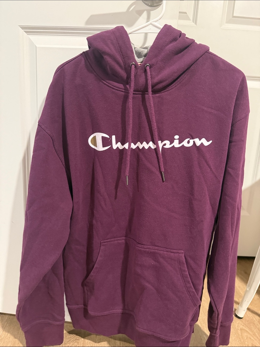 Champion Deep Purple Logo Hoodie